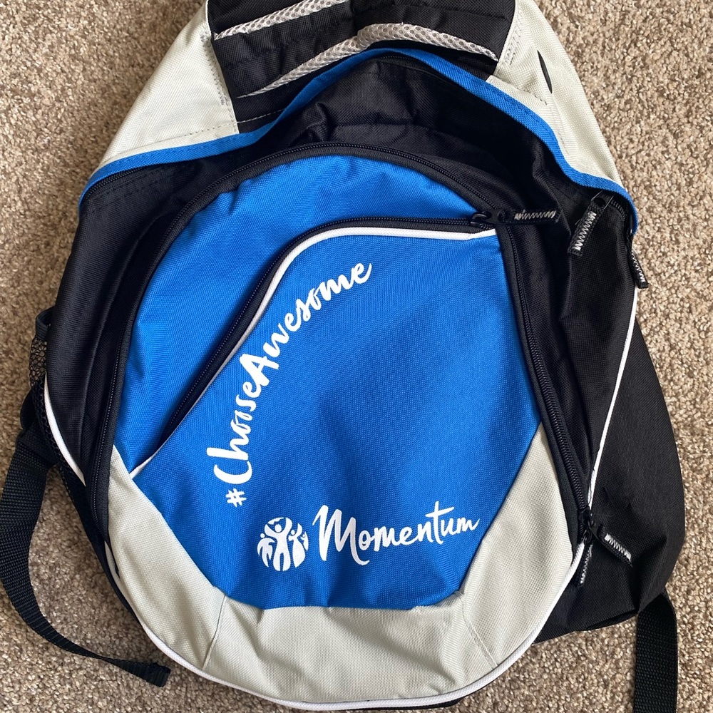 Blue and Black Men’s Bag
